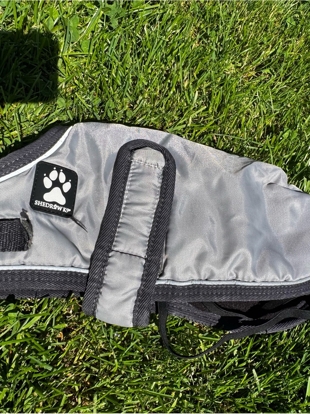 Shedrow K9 - Reflective Gray & Black Dog Harness Vest